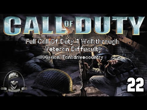 Call Of Duty 1 - Game Walkthrough Part 22 - Soviet Campaign: Tankdrivecountry (Veteran Difficulty)