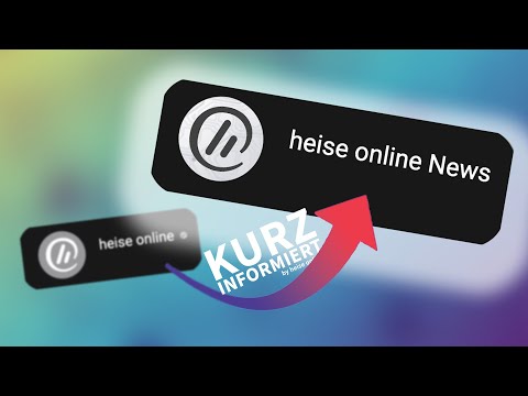 'Kurz informiert' zieht um. 🔜  @heise online News auf YouTube