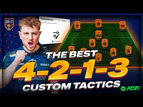 EA FC 25 - New Meta 4-2-1-3 Custom Tactics