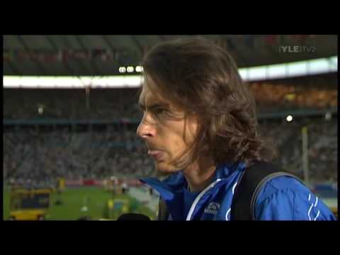 Evilä kyykyttää Juuselaa haastattelussa