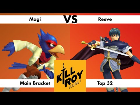 Kill Roy Vol. 7 - Magi (Falco) Vs. Reeve (Marth) - Melee Singles - Top 32