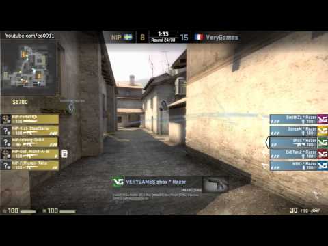 CS:GO NiP V VeryGames BO3 MSI Beat it! 2013 European Finals