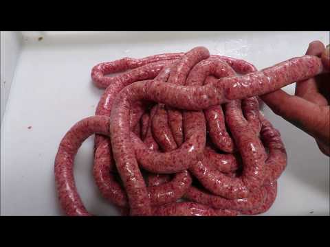 Traditional Beef Sausages. Sausage Making Masterclass.