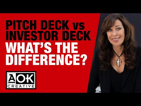Pitch Deck vs Investor Decks (THE DIFFERENCE)