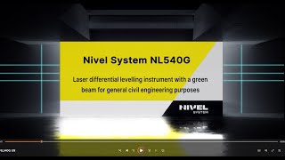 Нівелір лазерний ротаційний Nivel System NL540G