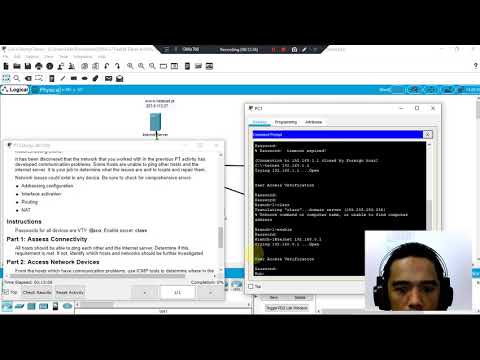 12.6.2 Packet Tracer - Troubleshooting Challenge - Use Documentation to Solve Issues