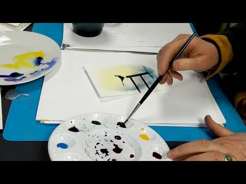 The Pheasant on the Fence Post - A Lavinia Stamps Tutorial