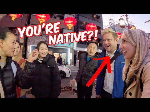 Strangers Lose it when American Speaks Perfect Native Japanese & Chinese