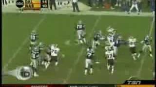 Lorenzo Neal was one of the great fullbacks of his day — but mostly for his blocking ability. In this play, he got to show off his scoring ability. 

