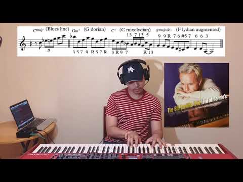 Lick of The Day no.23 | Bill Cunliffe’s lick