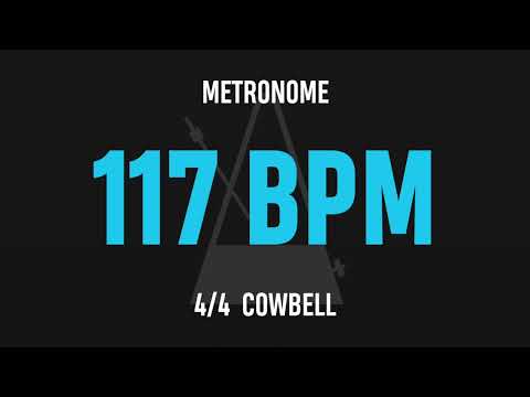 117 BPM 4/4 - Best Metronome (Cowbell)