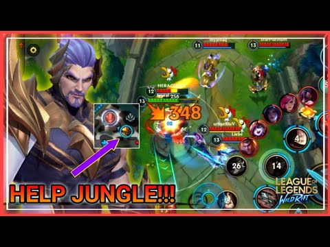 VERY DIFFICULT TO STRUGGLE WITHOUT ANYONE HELPING - Baron Lane Wild Rift