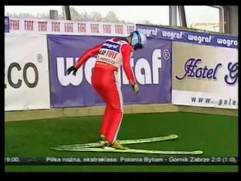 Ski jumping - Wojciech Skupień 120,5m - Wisła K120 2008