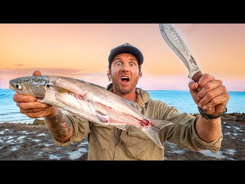 2 DÍAS cazando mi COMIDA - Acampando y cocinando al fuego