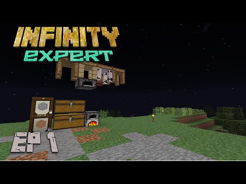 Getting Started Ep 1 FTB Infinity Expert