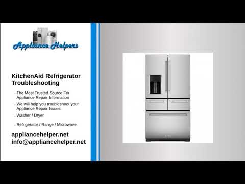KitchenAid Refrigerator Troubleshooting