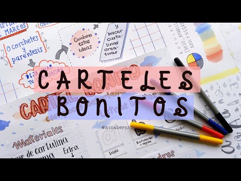 , title : 'CÓMO HACER CARTELES BONITOS CON POCOS MATERIALES 💖  MARCOS, LETRAS Y TÍTULOS PARA EXPOSICIONES'