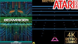 Beamrider Atari 2600 4k 60fps Longplay