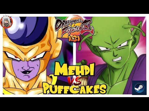 DBFZ Mehdi vs PuffCakes (a18, Vegeto, Frieza) Vs (GogetaSSB, Piccolo, Vegeto) Ver 1.31