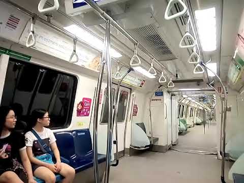 MRT in Singapore. No driver needed.