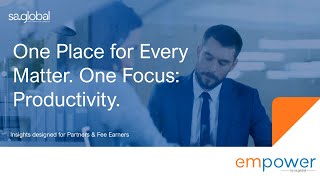 Gain complete matter visibility with empower matter by sa.global