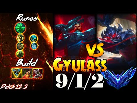 [ 만기퇴소 ( Gyulass )] Gangplank vs Xin Zhao Top - Season 12 - Diamond I