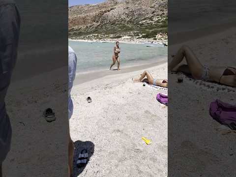 Crete Island 🏝 Balos Beach ⛱️ Greece 🇬🇷 2024 #sea #summer #beach #travel