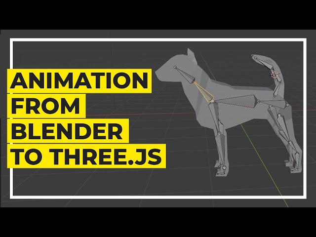 Using blender models in Three.js 