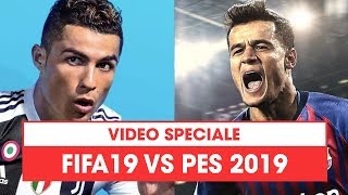 FIFA 19 vs PES 2019: qual è il miglior gioco di calcio dell'anno? Si apre la sfida!