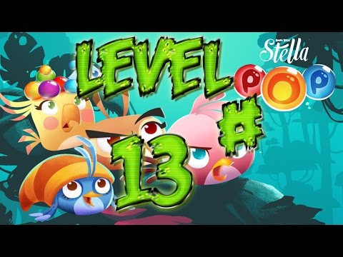 Let's Play Angry Birds Pop - Level 13 Walkthrough
