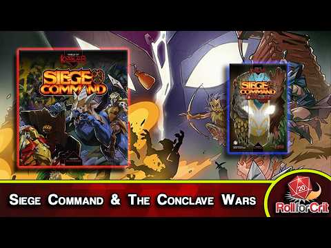 Siege Command Review PLUS The Conclave Wars Expansion | Capture the Turret