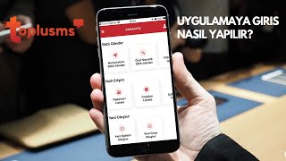 Toplu SMS Uygulamasına Nasıl Giriş Yapılır? | Android Mesaj Gönderme |