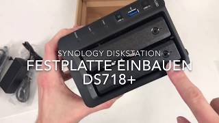 Video thumbnail for Festplatten-Einbau Synology DS718+ Diskstation by normal_nerd life