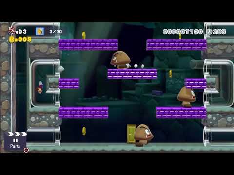 Super Mario Maker 2: Underground Coin Collecting Door 1