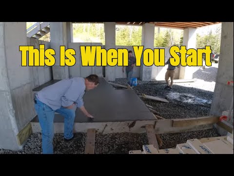 When To Start Finishing Concrete (After The Pour) Timing Explained!