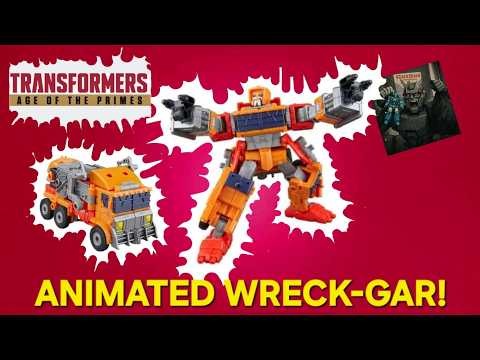 Transformers AOTP Wreck-Gar - GotBot True Review NUMBER 1371