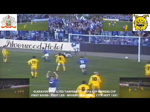 GLENAVON FC V ILVES TAMPERE FC – EUFA CUP WINNERS CUP – FERST ROUND – FIRST LEG –17TH SEPTEMBER 1991