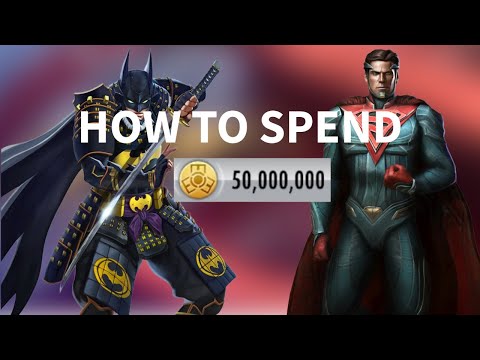 Spending 50 MILLION POWER CREDITS in Injustice Mobile!