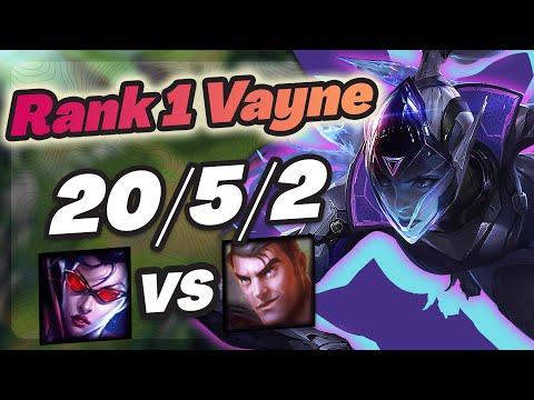 Vayne Vs Jayce - Challenger Gameplay Rank 1 Vayne