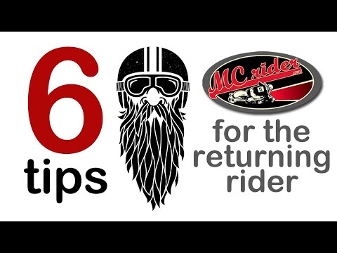 Learn To Ride A Motorcycle...again