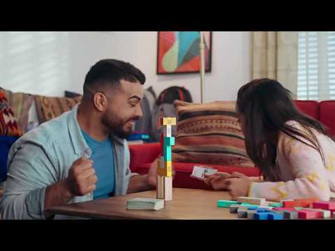 Jenga Maker, Genuine Blocks, Stacking Tower Game, Game for Kids Ages 8 and Up, Game for 2-6 Players thumbnail