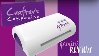 Crafters Companion Gemini Review and Instructions