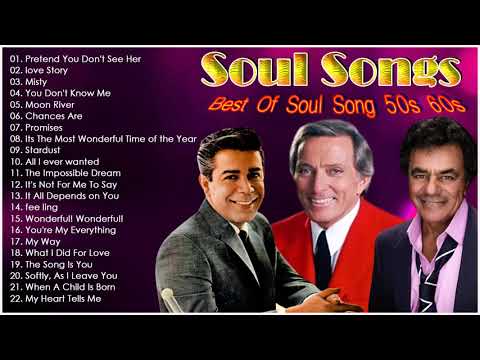 Andy Williams,Jerry Vale, Johnny Mathis || The Very Best Soul Songs 60s 70s 80s