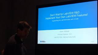 2018 NIWeek Darren Nattinger Dont Wait for LabVIEW RandD Implement Your Own LabVIEW Features video