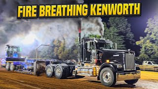 Our 1500HP Kenworth Race Truck Breathes FIRE!