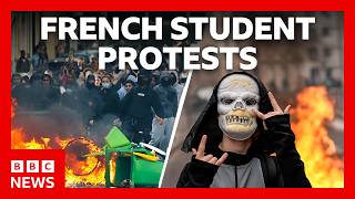 Why are students protesting in France? | BBC News
