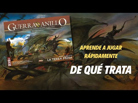 GUERRA DEL ANILLO (2a EDICIÓN) - Cómo se juega (Vistazo general) | ¿De qué trata?
