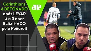 ‘Que papelão, é uma vergonha histórica’: Timão é detonado após tomar 4 do Peñarol