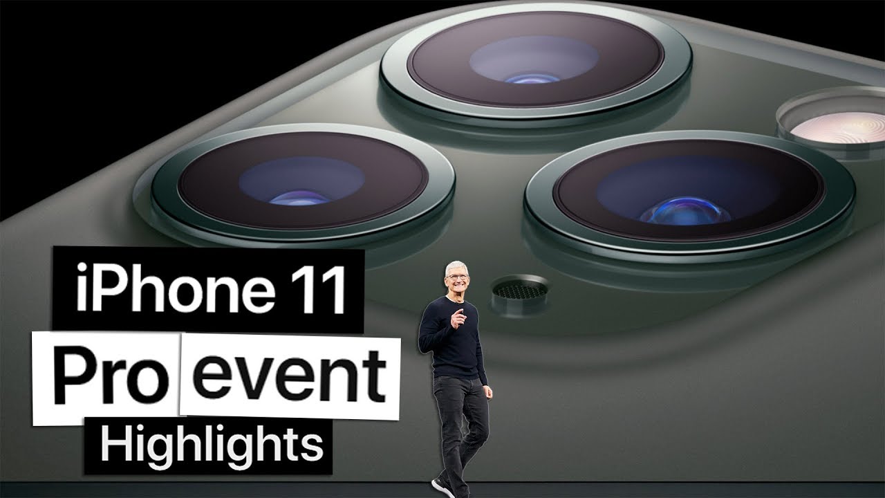 Apple iPhone 11 and 11 Pro event in 10 minutes