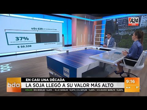 Video: Récord de precio de la soja: ¿cuánto le llega al productor argentino?